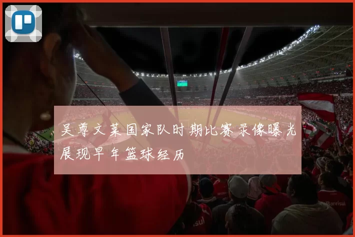 吴尊文莱国家队时期比赛录像曝光展现早年篮球经历